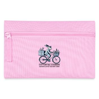 Easter Cottontail Couriers Retro Vintage Style - Pencil Case - pink - Front
