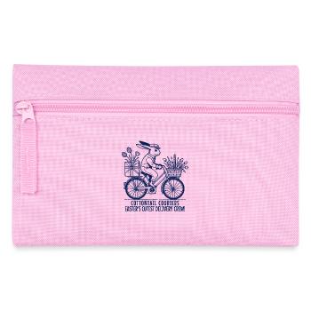 Easter Couriers Bunny Retro Delivery Crew - Pencil Case - pink - Front