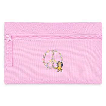 Peace Flowers Blossoms - Pencil Case - pink - Front
