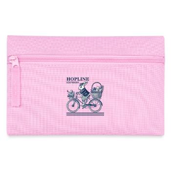Ostern Hopline Express Retro Ästhetik - Federtasche - Rosa - Vorne