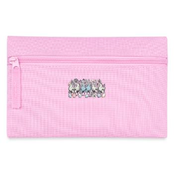 Poules de Pâques poussins Lapins de Pâques rétro - Trousse - rose - Devant