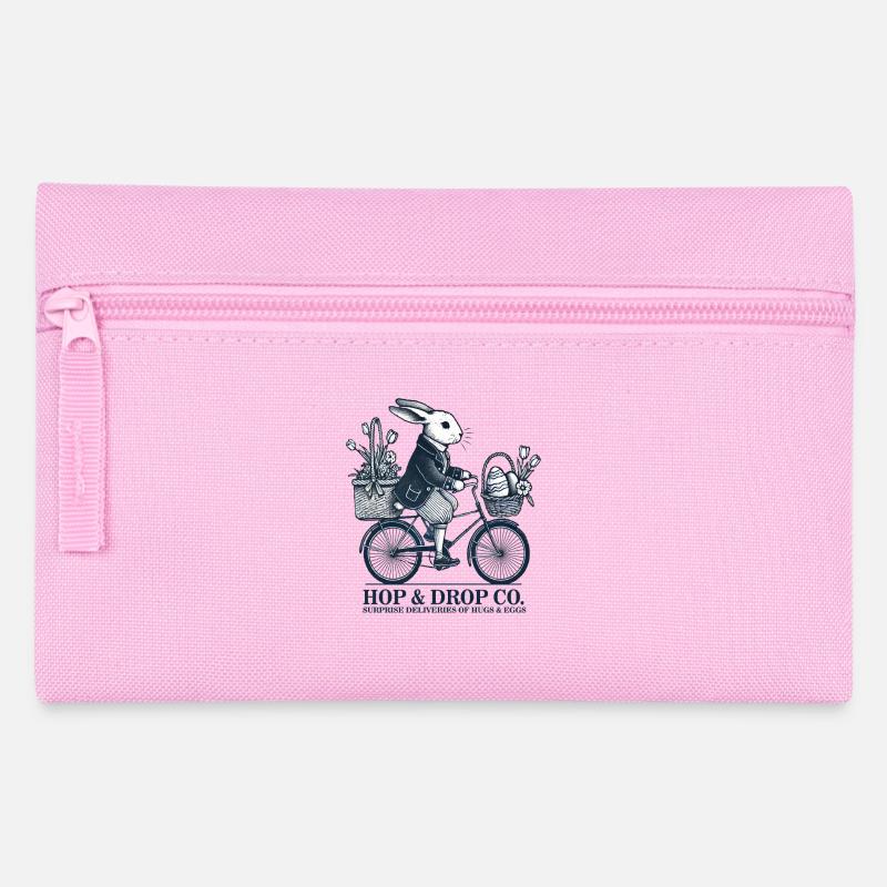 Vélo de Pâques Retro Bunny Surprise Deliveries - Trousse - rose