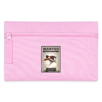 Fish Roll Thief Seagull - Pencil Case - pink - Front