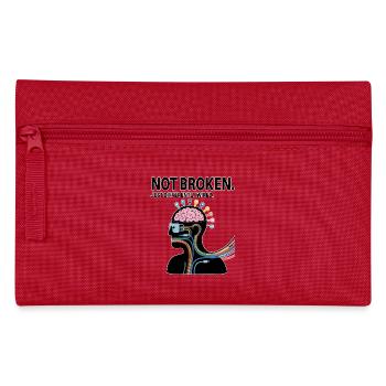 Pas cassé – juste câblé différemment - Trousse - rouge - Devant