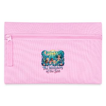WONDERS OF THE SEA - Pencil Case - pink - Front
