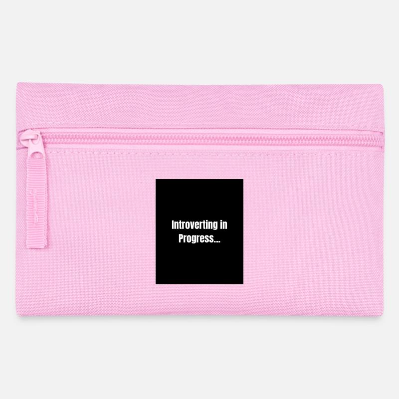 Introverting – Quiet Mode ON - Pencil Case - pink