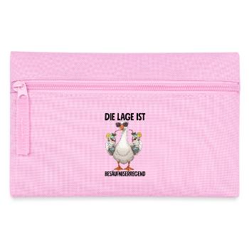 Die Lage Ist Besäufniserregend - Federtasche - Rosa - Vorne
