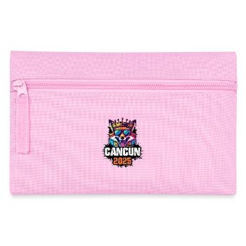Cancun 2025 Urlaub Fuchs - Federtasche - Rosa - Vorne