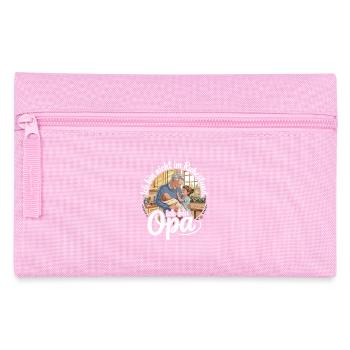 Je ne suis pas à la retraite, je suis mau-dessus de la famille - Trousse - rose - Devant