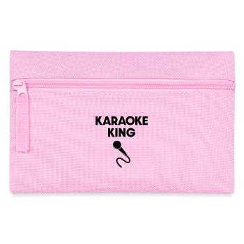 Karaoke-König - Federtasche - Rosa - Vorne