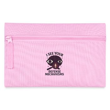 Je vois vos mécanismes de défense - Trousse - rose - Devant