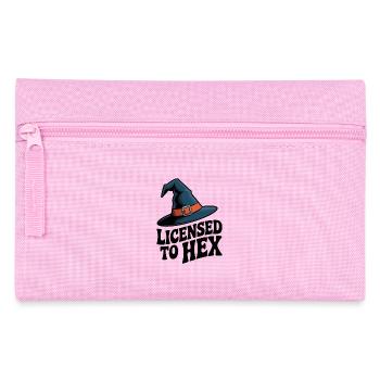 Licensed to Hex - Pencil Case - pink - Front