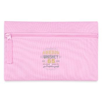 70. Geburtstag 70 Jahre alt Spruch Geschenk - Federtasche - Rosa - Vorne