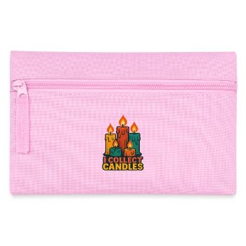 Bougies Bougie Collector Bougie Dessin Collecter Bougies - Trousse - rose - Devant