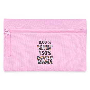 Bonus Mama Mutter Stiefmama Stiefmutter Geschenk - Federtasche - Rosa - Vorne