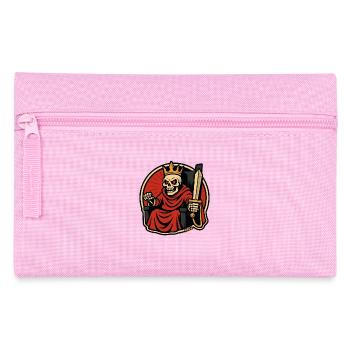 Skelett König mit Schwert - Federtasche - Rosa - Vorne