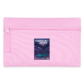 Tuned in Japan Neon JDM Cover - Trousse - rose - Devant