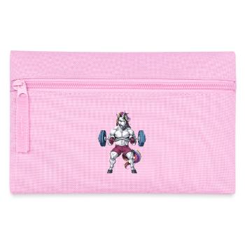 Unicorn Gym Fitness - Federtasche - Rosa - Vorne