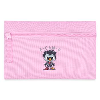 F-CAW-F Poulet Drôle de Coq FCAWF Huhn Hühnchen - Trousse - rose - Devant