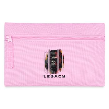 Legacy - Gorilla Art Design - Pencil Case - pink - Front