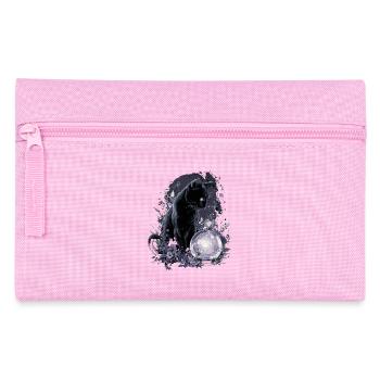 Magic Cat Fortune Teller Magical - Pencil Case - pink - Front