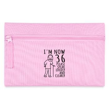36. Geburtstag 36er 36ter Ich bin jetzt 36 Jahre - Federtasche - Rosa - Vorne