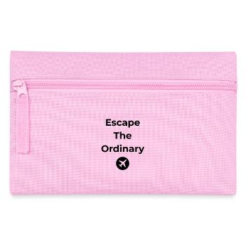 Escape The Ordinary – Travel Shirt - Pencil Case - pink - Front