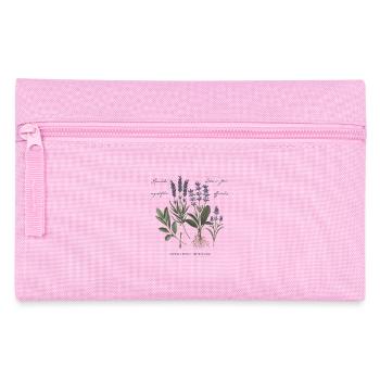 Botanische Heilkräuter - Federtasche - Rosa - Vorne