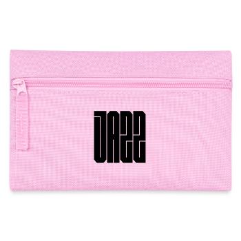 Logo typographique jazz audacieux - Trousse - rose - Devant