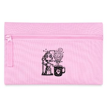 Grind or Die: Robot Chef for Baristas - Pencil Case - pink - Front
