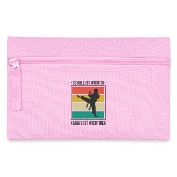 Cadeaux d’entraînement de karaté pour enfants - Trousse - rose - Devant