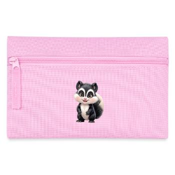 Niedliches Stinktier Charme - Federtasche - Rosa - Vorne