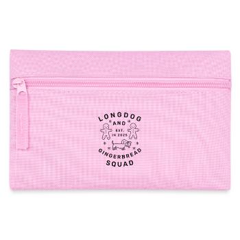 Longdog & Gingerbread Squad - Federtasche - Rosa - Vorne