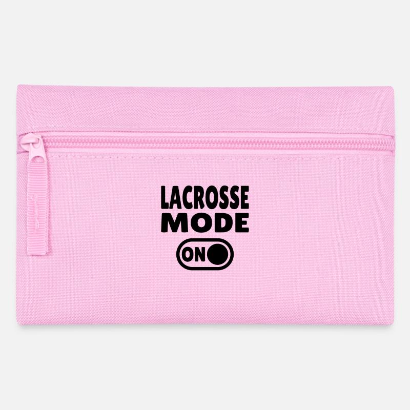 Lacrosse Mode ON - Pencil Case - pink