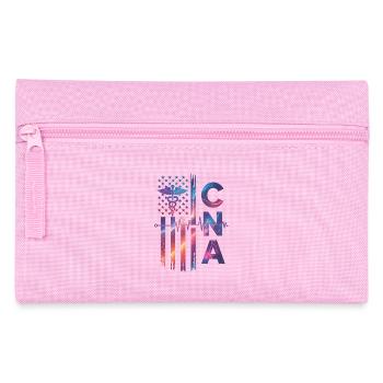 Cosmic Medicine Caduceus Galaxy - Pencil Case - pink - Front