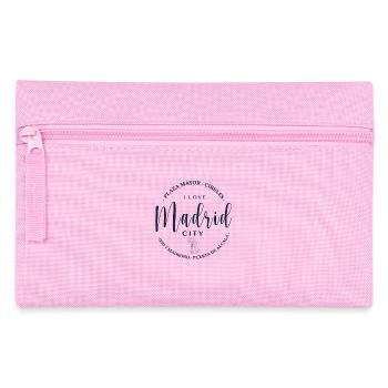 Madrid City Love - Pencil Case - pink - Front