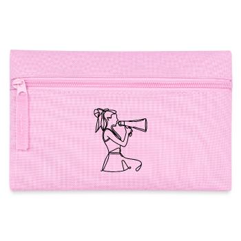 Dessin de pom-pom girl - Trousse - rose - Devant