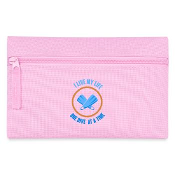 Diving Diver Snorkeling Recreational Diver - Pencil Case - pink - Front