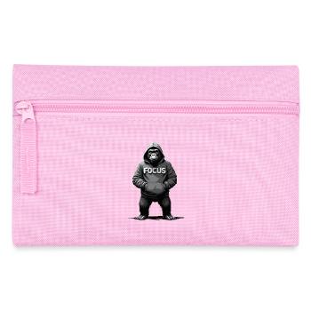 Gorilla Focus Kraft Motivation Training - Federtasche - Rosa - Vorne