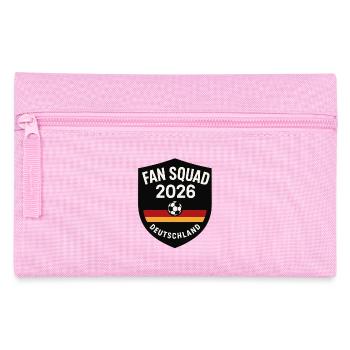 World Champion Fan Squad 2026, Germany Football - Pencil Case - pink - Front