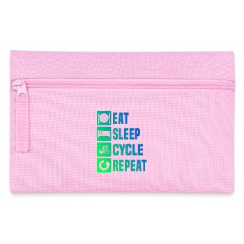 Compact road bike design for road bike - Pencil Case - pink - Front