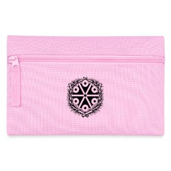 Symbole de Perun Dieu du Tonnerre slave - Trousse - rose - Devant