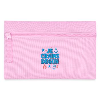 Marseille je crains dégun - Trousse - rose - Devant