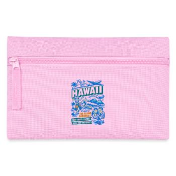 Affiche du voyage de rêve à Hawaï des années 50 - Trousse - rose - Devant