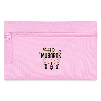 Eid Mubarak Islamic Muslim Happy Ramadan - Pencil Case - pink - Front
