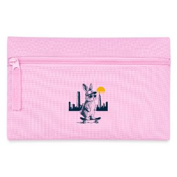 Skater Häschen - Federtasche - Rosa - Vorne