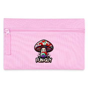 Psychedelic Mushroom Fun Guy - Pencil Case - pink - Front