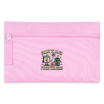 From Front to Back: Full Stack Developers - Pencil Case - pink - Front
