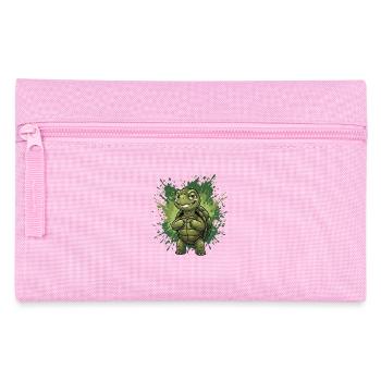Mutiger Schildkrötenheld - Federtasche - Rosa - Vorne