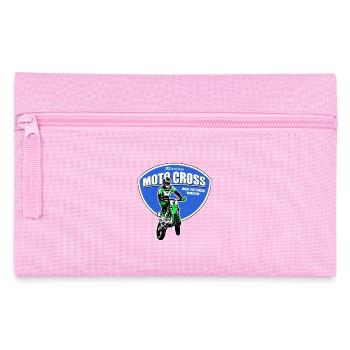 Moto Cross - Supercross - Moto Cross - Offroad - Pencil Case - pink - Front